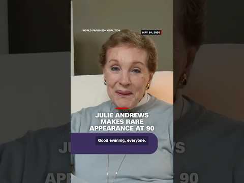 Julie Andrews makes rare appearance at 90
