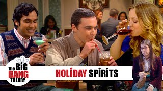 Download lagu Cheers! The Gang Gets Festive | The Big Bang Theory mp3
