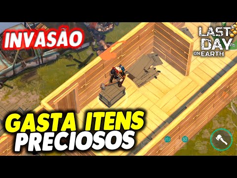 INVASÃO SEM GASTA ITENS PRECIOSOS - Last Day On Earth