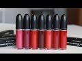 SWATCH REVIEW MAC RETRO MATTE LIQUID LIPCOLOUR WITH CC ENGSUB