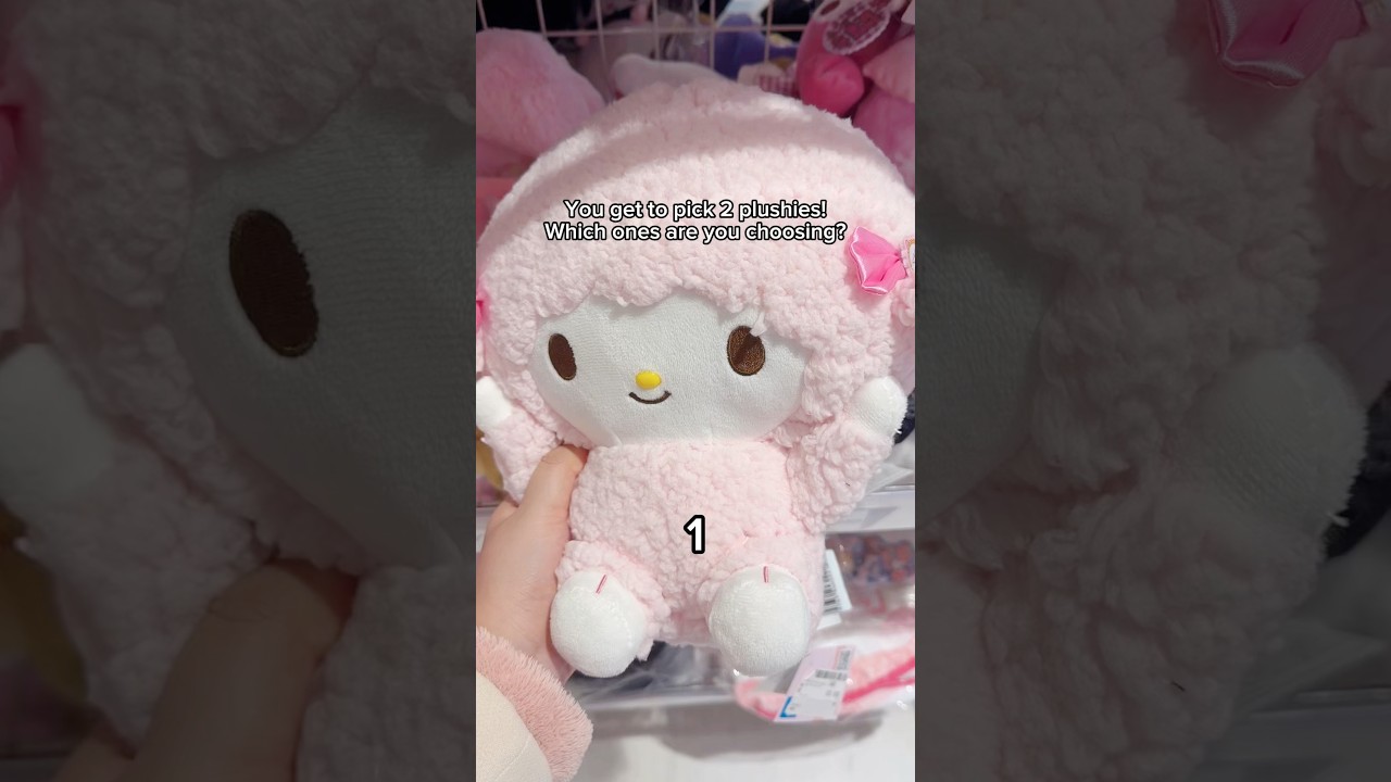 Which plushies are you choosing? 🤭 #sanrio #shorts