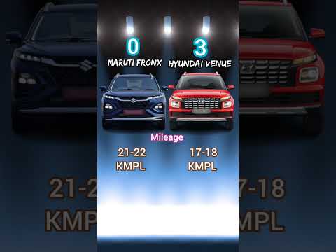 Maruti Fronx Vs Hyundai Venue Comparison 🔥| What was this 🥴