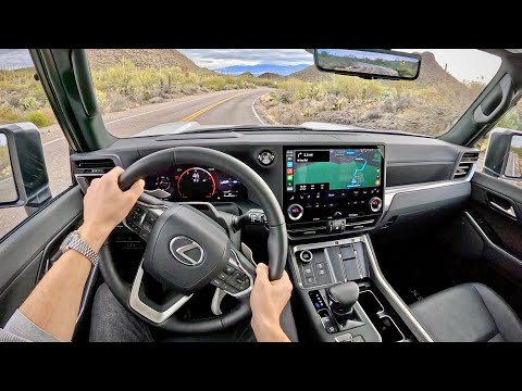 2024 Lexus GX 550 Luxury Plus - POV Driving Impressions
