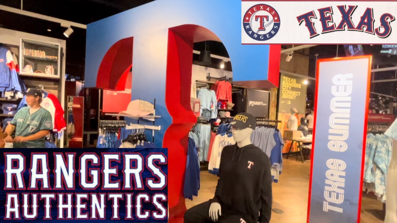 Texas Ranger Team Store Walk Through - Globe Life Field Major League Base Ball Stadium Tour - MLB