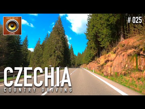 Czechia Countryside Driving Tour of Liberec Region and Giant Mountains 🎹 Czech Republic 4k HDR ASMR