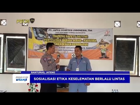 SATLANTAS POLRESTA BANYUMAS GELAR TRAINING SAFETY DRIVING