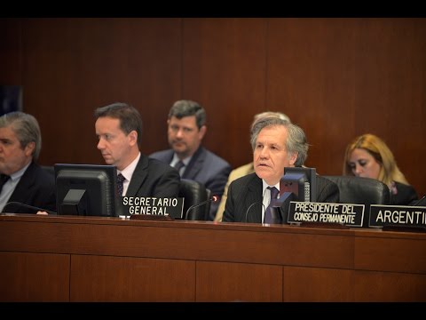 Special Meeting of the Permanent Council, June 23rd, 2016