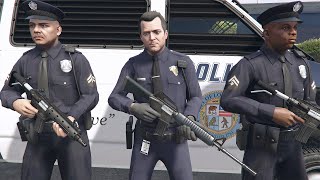 How To Join the Police/LSPD In STORY MODE! (PC, PS4, Xbox One, PS3 & Xbox 360)