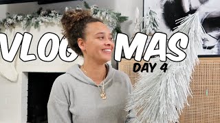 Vlogmas: A LOT!! SHOP WITH ME + COOK WITH ME + MOMMY STUFF + DECORATE WITH ME | VLOGMAS DAY 4 2021