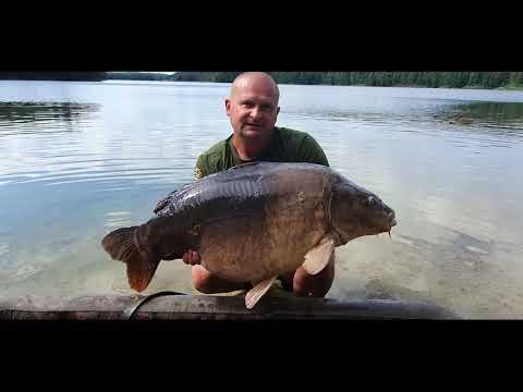 Łowisko Wygonin- sierpień 2020, stanowisko 11. Tomasz Bieńkowski