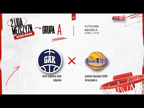 Port Gdynia GAK Gdynia - Kamte Basket 2010 Kruszwica (2 LM)