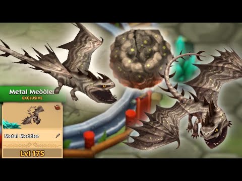Metal Meddler - New Exclusive Smokebreath Max Level 175 Titan Mode | Dragons: Rise of Berk