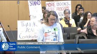 Select Committee on the Library Levy 4/8/2026