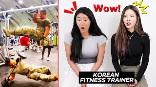 Why Korean Fitness Models are Shocked at U.S. military training