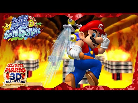 Super Mario Sunshine (3D All-Stars) Walkthrough ᴴᴰ | Corona Mountain (All Shine Sprites)
