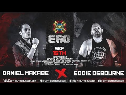 Daniel Makabe Vs Eddie Osbourne (9/15/19 - WAC)