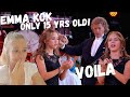 VOILA Emma Kok 15 YRS OLD with Andre Rieu JUST LIFECHANGING!