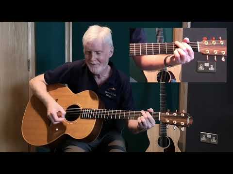 Guitar Tutorial - Dirty Old Town - Irish Folk Songs