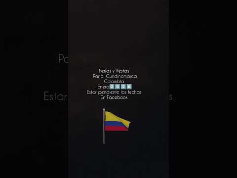 ferias y fiestas Pandi Cundinamarca Colombia enero 2026 estar pendiente en las fechas En #facebook