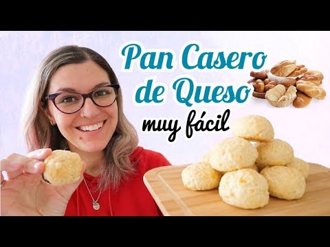 PAN DE QUESO Fácil y Rápido *BOLITAS DE QUESO* PAN CASERO