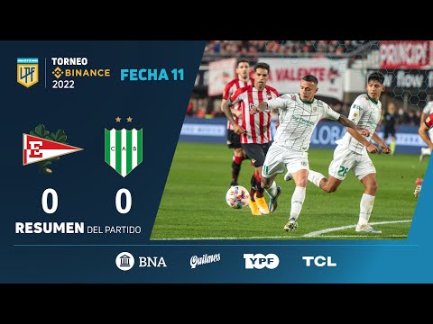 #TorneoBinance | Fecha 11 | resumen de Estudiantes - Banfield