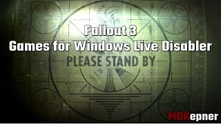 Fallout 3 - Games for Windows Live Disabler