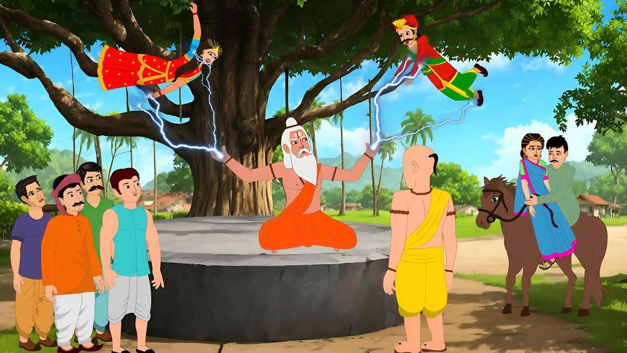 बुद्धिमान चार भाई| चतुर चार भाई| buddhiman bhai, HINDI KAHANIYA, MORAL STORY, CARTOON KAHANI