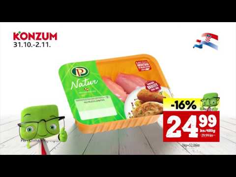 Konzum Akcija ponedjeljak srijeda 31.10 - 2.11.