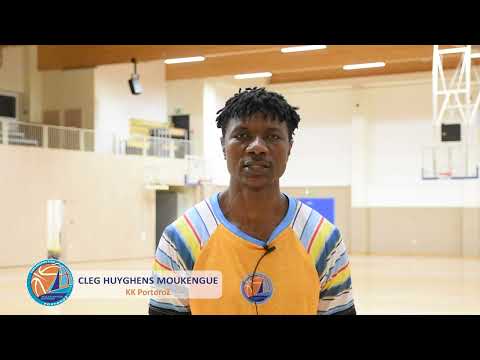 Cleg Huyghens Moukengue po tekmi Troti - Portorož