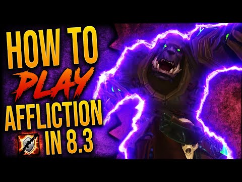 THE WARLOCK DOTS! AFFLICTION Warlock 8.3 GUIDE