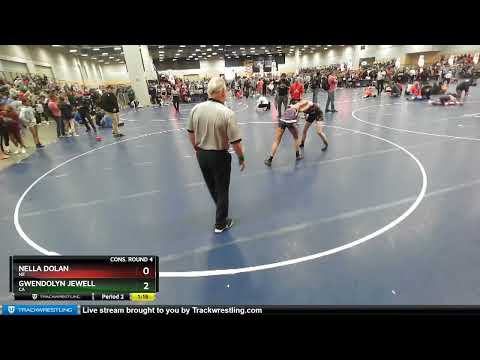 127 Lbs Cons. Round 4 - Gwendolyn Jewell, CA Vs Nella Dolan, NE 6fc2