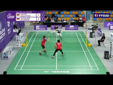 1/8 MD | D. HESS/ J. PISTORIUS (Ger) - J. R. JANSEN/P. KAESBEAUER (Ger) | Orléans Masters.