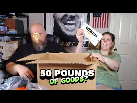 I bought a 50 POUND box of Amazon Returns