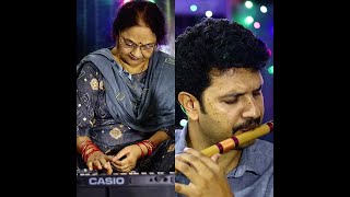Download lagu Aa Laut ke aaja mere meet I Flute and Keyboard I Sachin Jain and Pratibha Jain I @thegoldennotes mp3