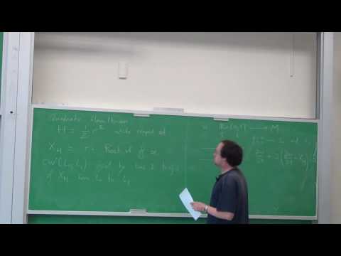 2016 Fall Eilenberg Lectures (D. Auroux) - Lecture 7 - 10-20-2016