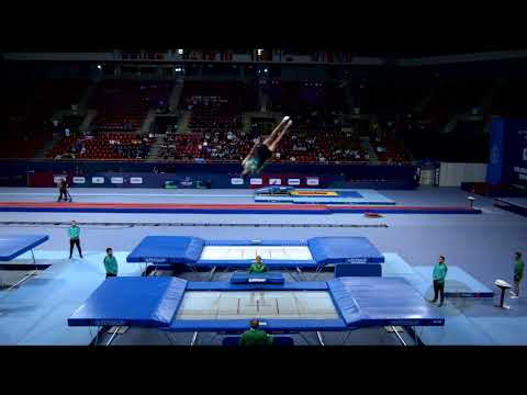 ABREU Diogo (POR) M - 2022 Trampoline Worlds, Sofia (BUL) - Q2 Trampoline