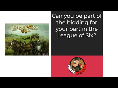The Purge: # 4398 League of Six: CGE and Suchy bring us a bidding game set in a Euro board game