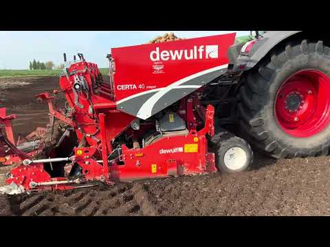 Dewulf Certa 40 – erster Blick auf die Kartoffellegemaschine
