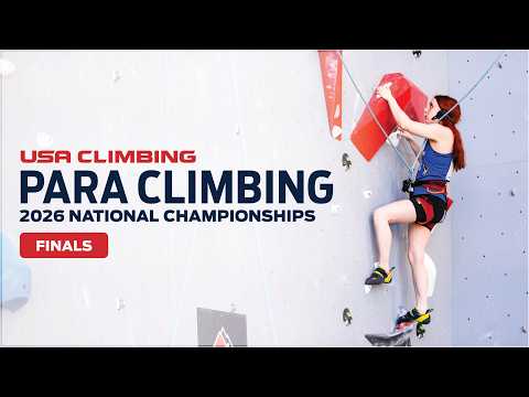 Live stream of the 2026 USA Climbing Para Climbing National Championships | Finals Round