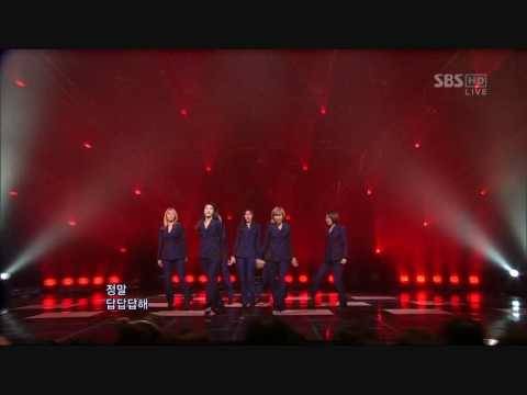 After School  Because of You [SBS Inkigayo 091213] [HQ]