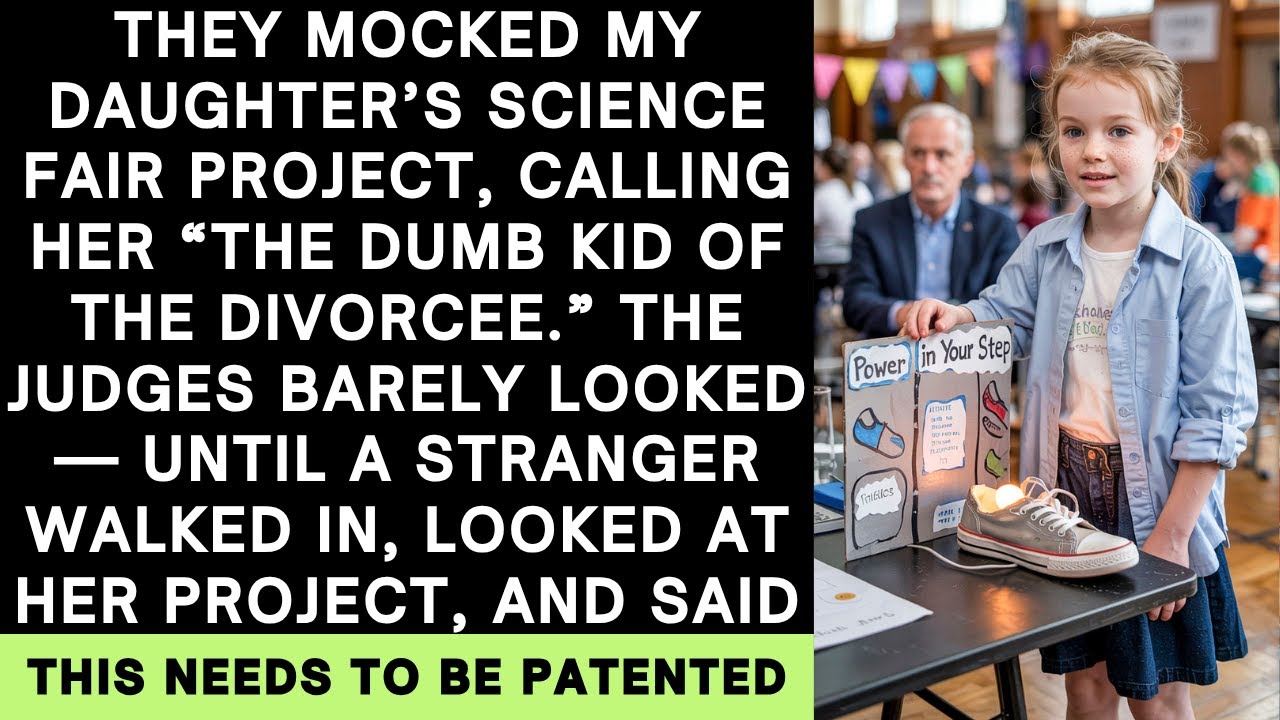 They Bullied My Daughter at the Science Fair—Then a Stranger Walked In and Changed Her Life