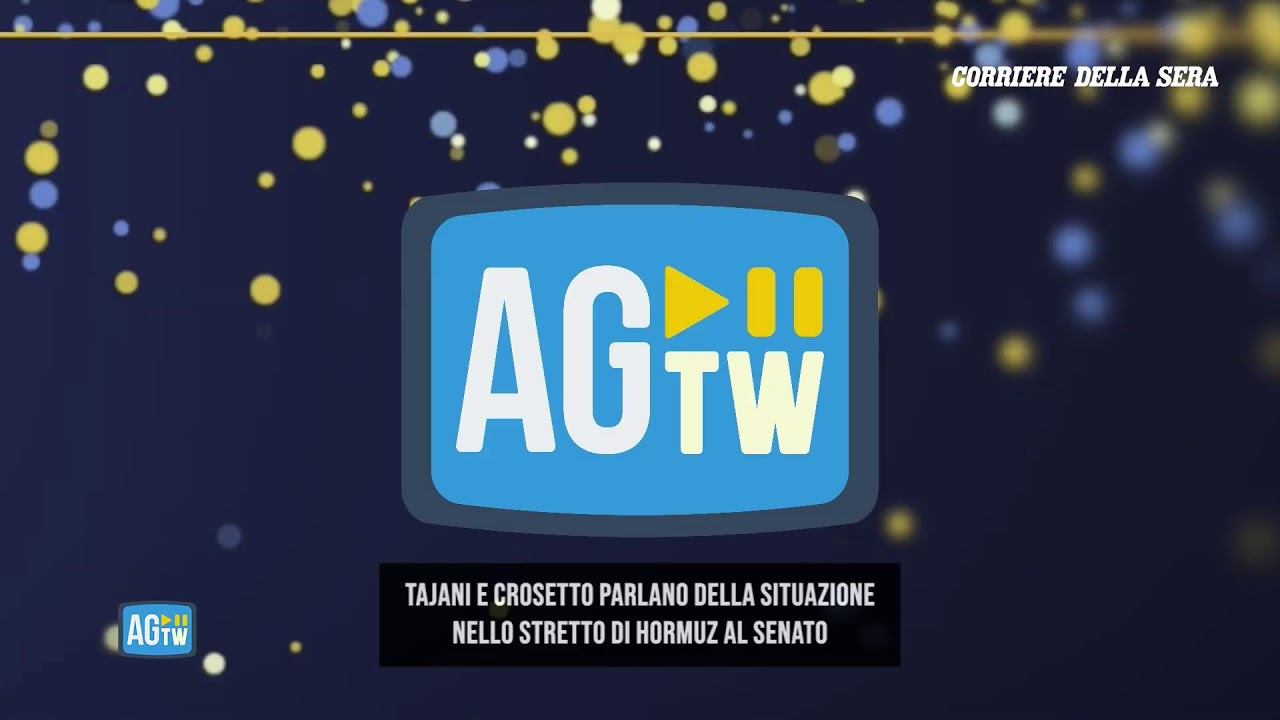 Crosetto e Tajani su Hormuz