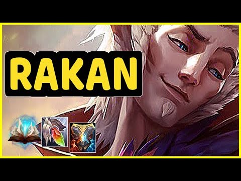 RAKAN VS VEL'KOZ SUPPORT GAMEPLAY