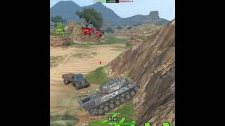 Behind The Back #wotblitz #gaming #shorts
