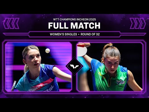 FULL MATCH | Bernadette Szocs vs Bruna Takahashi | WS R32 | #WTTIncheon 2025