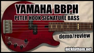 Video thumbnail for Peter Hook FINALLY Has a Signature Bass!! -- Yamaha BBPH Demo/Review -- Nick Latham by NICKO