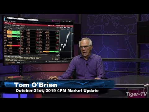 October 21st, 4PM Market Update on TFNN - 2019