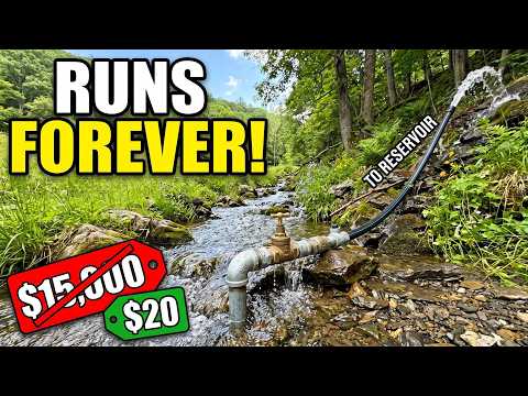 A Water Pump That Runs Forever on Zero Electricity