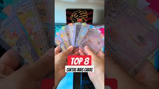 8 cartas mais caras da minha coleção #pokemon #pokemoncards #pokemontcg