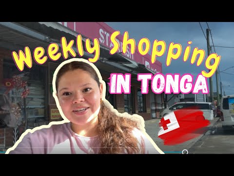 Getting Groceries in Nuku’alofa, TONGA 